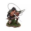 Attack On Titan: Battle-Damaged Captain Levi Squatting Pose Bonus Edition Action Figure