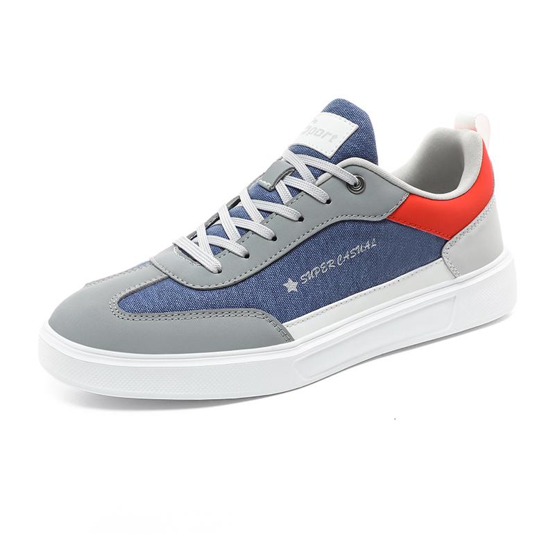 Four Seasons Khaki Men's Skateboard Shoes Comfortable Breathable Flat Sneakers Man Retro Low-Cut Casual Shoes for Men Size 39-47