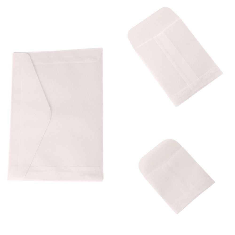 Advanced Matte Transparent Envelope Scrub Semi Clear Card Packing Bag Photo Simple Blessing Thank Envelope Teachers' Day