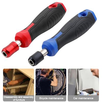 6,35mm Hex Selbst-locking Adapter Schraubendreher Griff Schraubendreher Bit Halter 5 Zoll