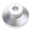 Black Record Weight Clamp Aluminum Disc Stabilizers for 7inch 45RPM Records Elevates Listenings