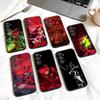 COOL H-HazbinS H-Hotels A-AlastorS Telefoonhoesje Voor Samsung Galaxy A73,A72,A71,A70,A53,A52,A51,Anderen Zachte Zwarte Beschermhoes