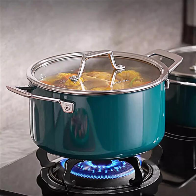 Deslang Yunjing 18cm Enamel Milk Pot