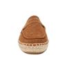 LUXSOLE Espadrile din Iută pentru Bărbați Pantofi Casual Slip-on din Piele Velur de Vacă