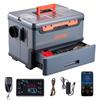 VEVOR Încălzitor Diesel, 5-8KW DC 12V/24V, Încălzitor de Aer Diesel Portabil All in One cu Control prin Aplicație Bluetooth, Telecomandă și Ecran LCD