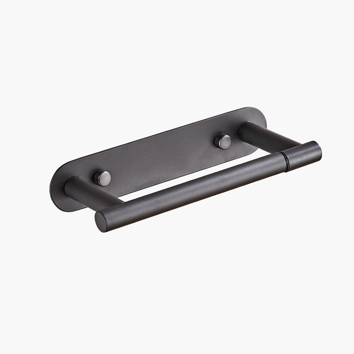 

304 Stainless Steel Rotatable Toilet Paper Holder - Easy Change, No Punch, Bathroom Organizer