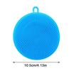 10Pcs Silicone Cleaning Brushes Soft Silicone Scouring Pad Washing Sponge Dish Bowl Pot Cleaner Washing Tool Kitchen Accessories