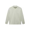 Adidas Originals Basketball: Chapter 1 Series Long Sleeve Tee With Letter Logo Print Unisex Tops Halo-Green IA3422