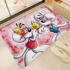 Popular Character D Diddl Cut Bathroom Mat Non Slip Laundry Room Mat Laundry Decor Balcony Child Living Room Toilet Rug