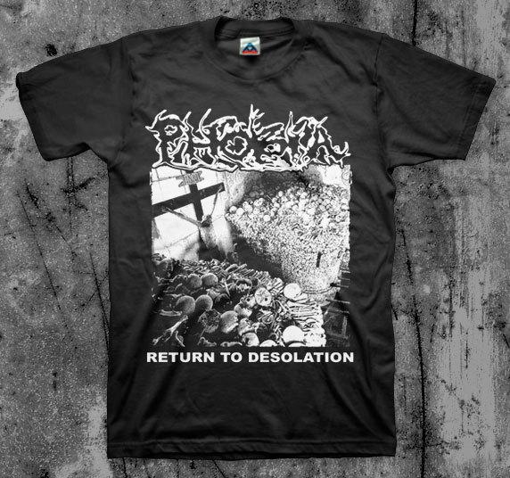 Phobia  Return To Desolation  T shirt B/W Unisex T-Shirt XXXXL