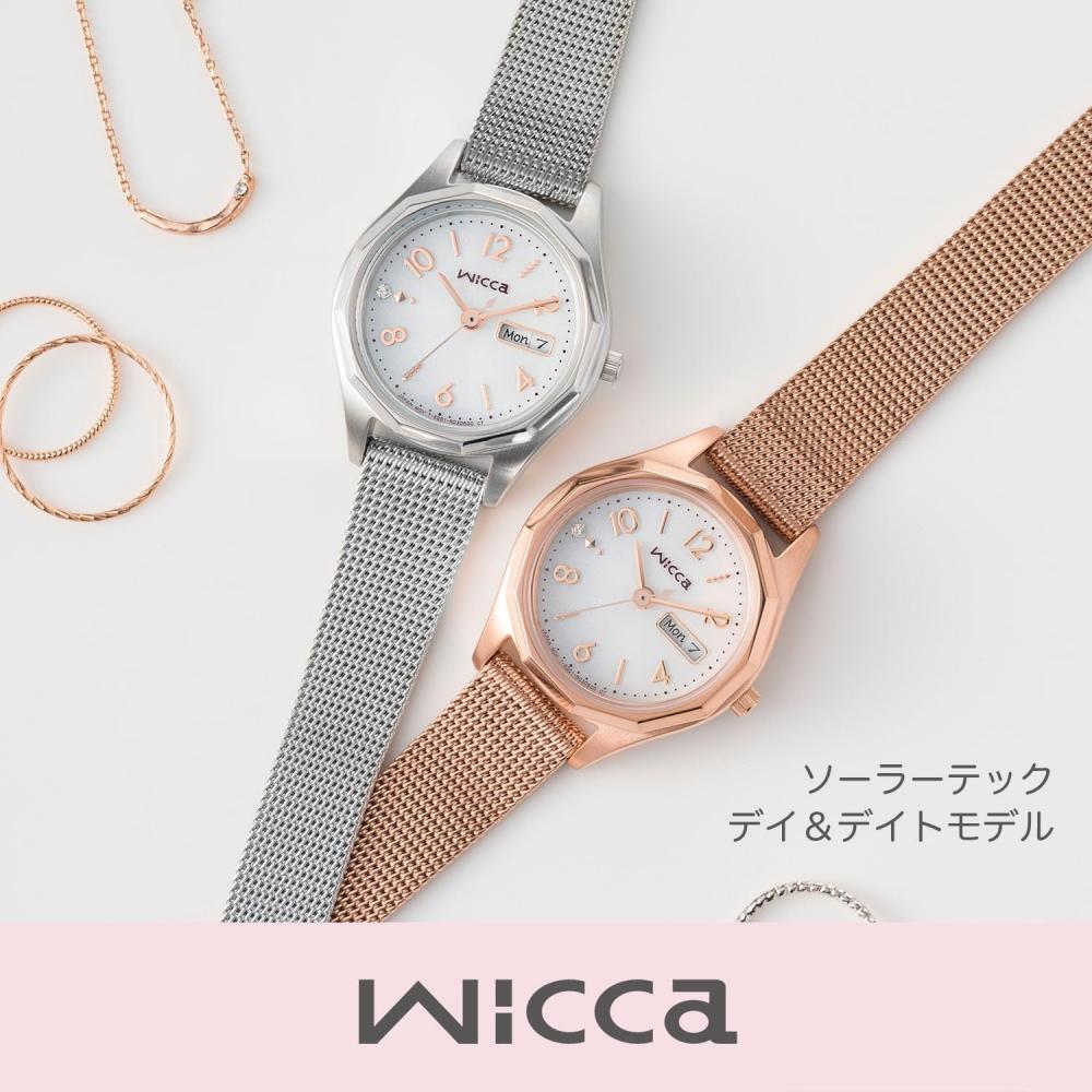 [citizen] Wicca Wicca Kh3 568 15 Women S Pink Gold Pink Gold Watch