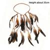 Feather Tassel Ethnic Headdress Boho Chic Bohemian Headband Indian Tribal Headband  Gypsy Festival