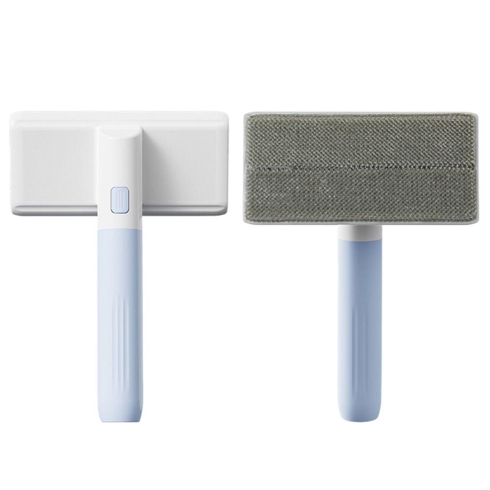 Removable Handle Pet Hair Remover Multifunctional Pet Comb Dust Sticky Cleane Cling Fur Zapper Portable Hairball Remover Brush