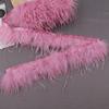 Ostrich Fur Turkey Feather Cloth Belt Diy Feather Handicraft Jewelry Clothing Luggage Decoration Material