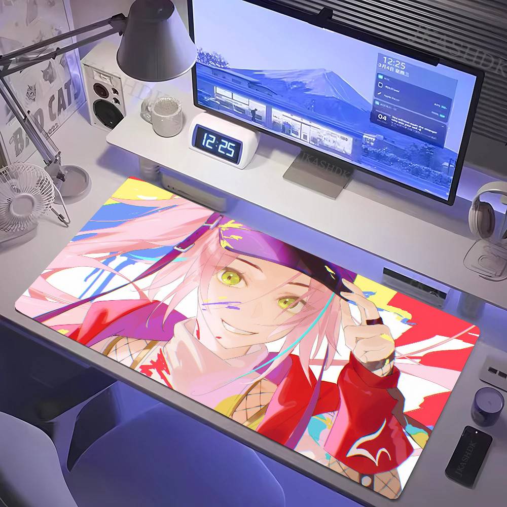 Rapa Animated Game Honkai Star Rail Mousepad Mouse Mat Desk Mat With Pad Gaming Accessories Prime Gaming XXL Keyboard Pad Padd