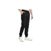 Puma Pantaloni de jogging cu talie elastică cu imprimeu cu logo, bărbați, pantaloni negri 585260-01