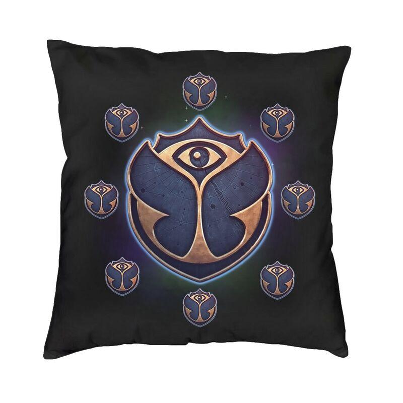 

Tomorrowland Nordic Pillow Cover Home Decor Belgian Electronic Dance Music Festival Car Cushion Case 30x30cm
