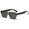 Ins Popular Fashion Square Sunglasses Women Retro Green Shades Uv400 Men Trending Sun Glasses