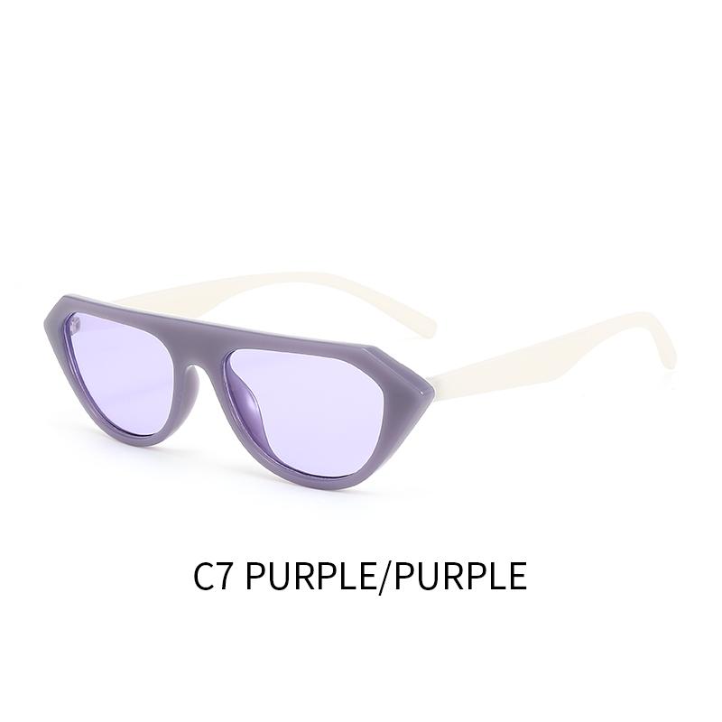 

1 шт. Персонализированные Модные Солнцезащитные очки с Продвинутым Простым Полигональным Узором Зебры для Уличной Фотографии, Забавные Солнцезащитные очки