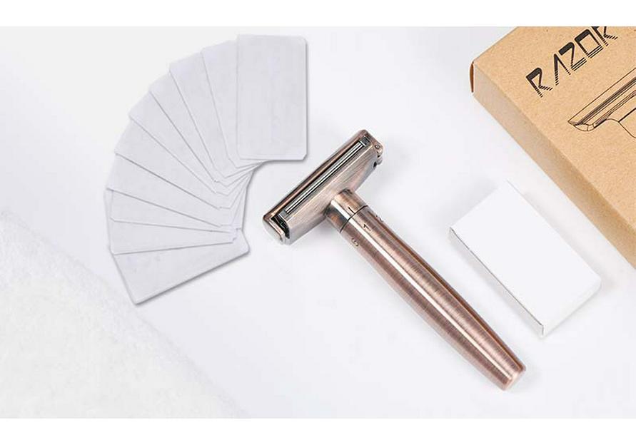 Vintage Adjustable 6-Speed Washable Shaving Razor for Full Body and Beard