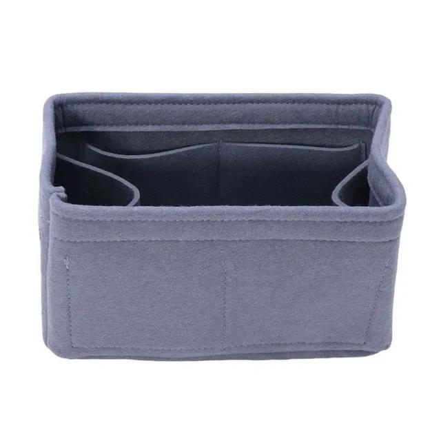 Felt Insert Bag Makeup Bag Interior Handbag Portable Storage Tote Bags Travel Cosmetic Organizer  Pouch Bags for Women