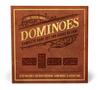 The Dominoes : 28 Tile Set Complete Game Set for Hours of Fun! Also Includes: Instruction Book, Game Wheel and Velvet Bag Book
