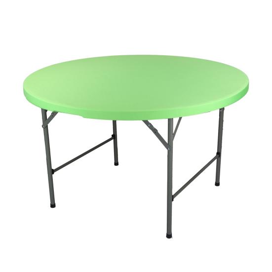 Elastic Round Table Cover Wrinkle-Resistant Fabric Universal Protection Indoor Outdoor