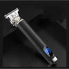 New Hair Clipper Electric Clipper Hair Clipper Hair Clipper Oil Head Carving Razor LCD Bald Hair Clipper Rechargeable