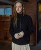 Andneeds Grinch Polar Zip-Up Knit (Navy)