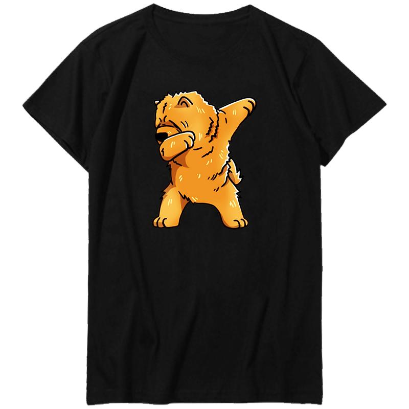 

Dabbing Chow Chow Dog Oversized Unisex Graphic T Shirts Cotton Short Sleeve TShirts New Shirts And TShirts Mens Print T Shirt S