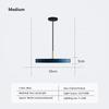 Nordic LED Pendant Light Minimalist Black White Iron Hanging Lamp For Restaurant Living Room Study Bedrooom Illumination Fixture