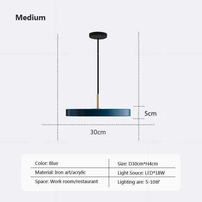 Nordic LED Pendant Light Minimalist Black White Iron Hanging Lamp For Restaurant Living Room Study Bedrooom illumination Fixture