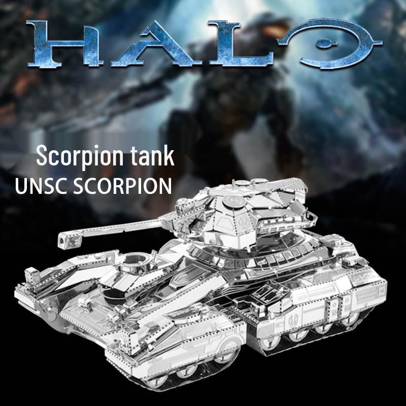 

Scorpio Tank 3D All-Metal Stainless Steel DIY Puzzle Toy
