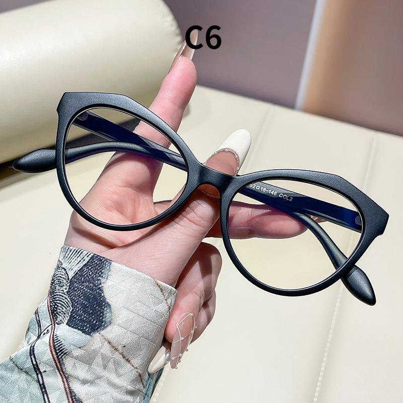 Dámské brýle: trendy nadrozměrné kočičí brýle v barevných blocích