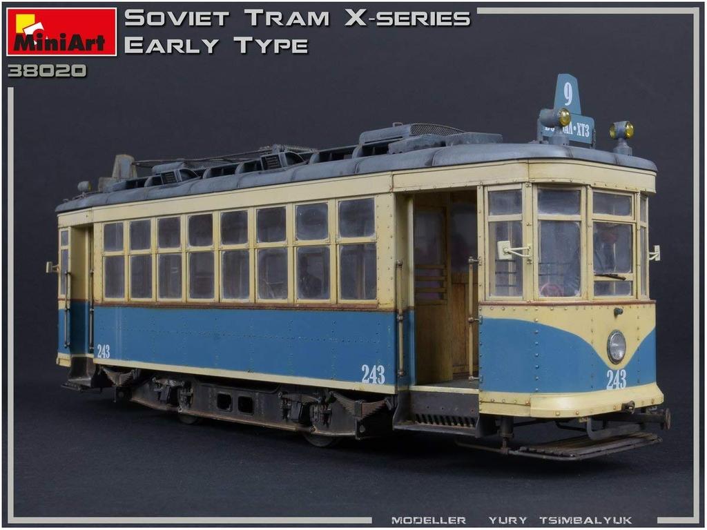 MiniArt Soviet Tram Early Model Plastic Model MA38020 1/35 X-Series