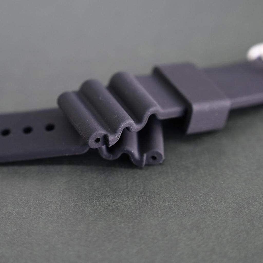 New SEIKO Prospex Replacement Watch Strap 22mm Silicone Band Black R029011J9 Brand