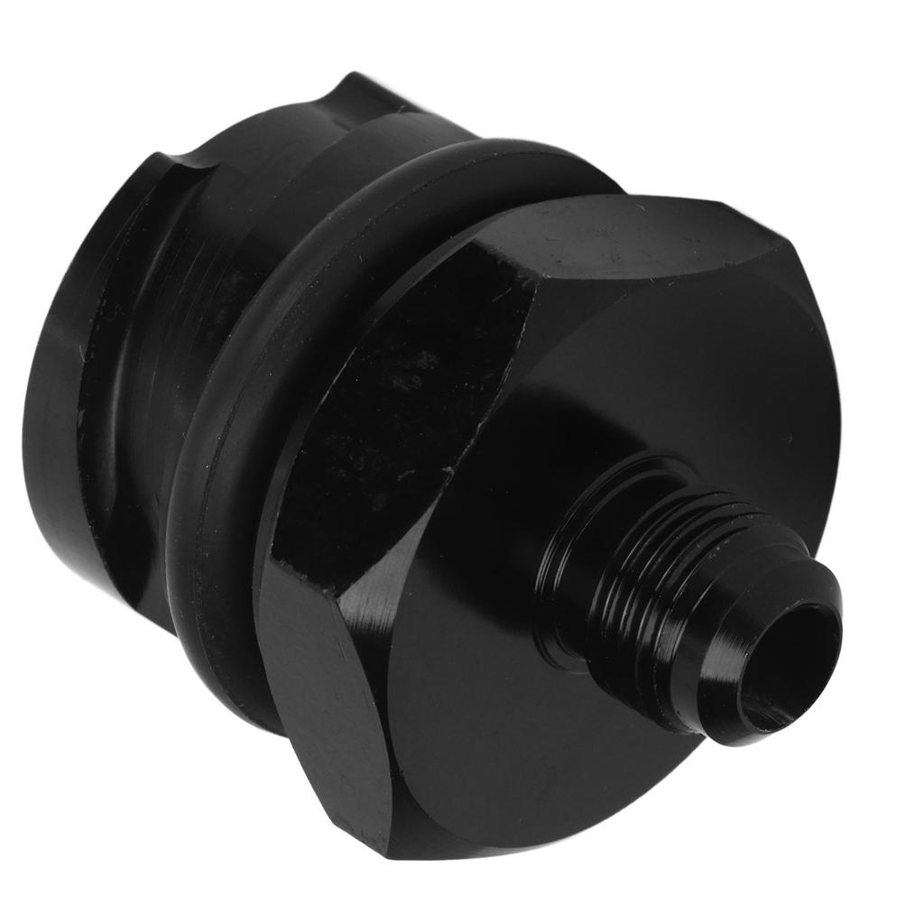 Valve Cover Oil Cap Billet Aluminum Alloy Oil Tank Adapter Cover for LS1 LS6 LS2 LS3 LS7 6AN Connector