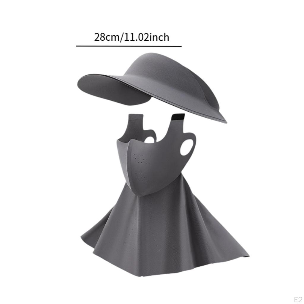 Lightweight Sun Hat Face Cover for Women Ideal Travel And Work
