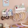 Hair Loop Head Rope Storage Rack, Non Punching Multifunctional Hookdormitory Seamless Storage Rack