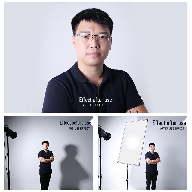 Ambitful Photography Reflector Frame: Large Diffuser Light Blocker for Advertising