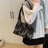 Fashion Casual Trend Summer Sequined Embroidery Thread New Commuter Large Capacity Tote Shoulder Bag Women