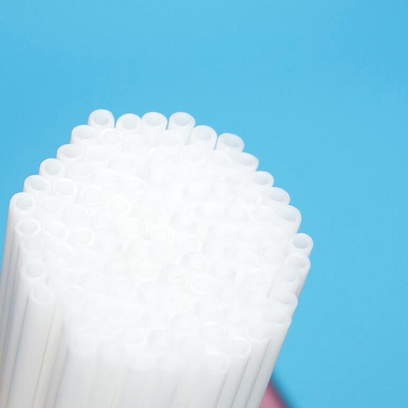 100Pcs Plastic Lollipop Stick Safe White DIY Baking Accessories Mold Cake Chocolate Sugar Candy Lollypop Baking Tools