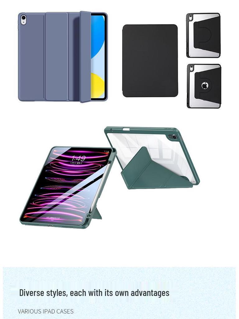 Drop-proof Detachable Protective Case for iPad Pro 11-inch & Mini 6, iPad 9th Gen