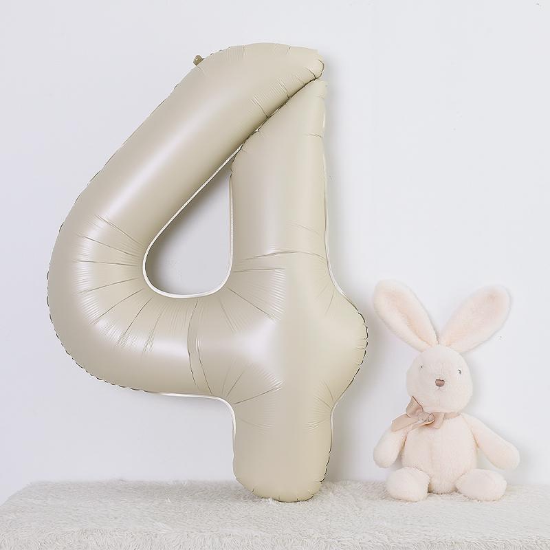 Children's 1st Birthday Number Balloons for Party Decorations and Photo Props.