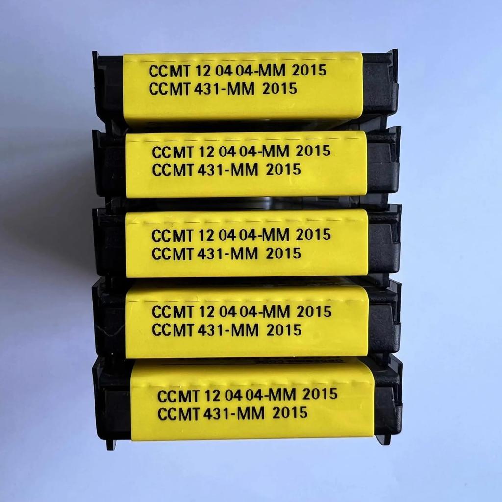 Original Sandvik / CCMT120404-MM 2015 /Carbide CNC Blade 10 PCS