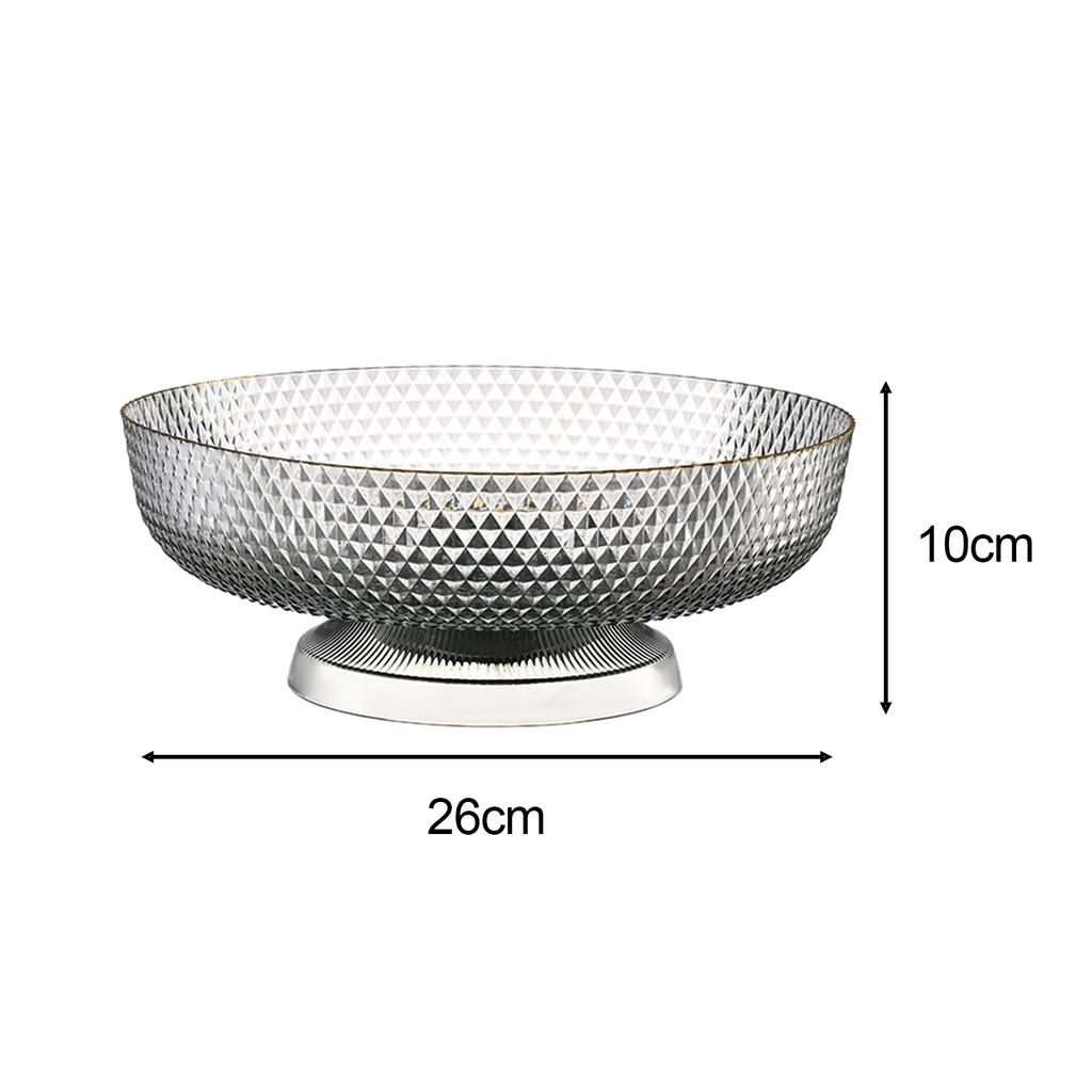 Fruit Basket Drainage Bowl Large Fruit Plate Vegetable Strainer Plate for Kitchen Counter Restaurant Veggies Fruits Parties