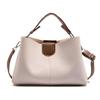 2025 Women's Color Block Bucket Bag - Korean Style Versatile Handbag and Crossbody for Ladies