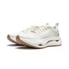New LiNing Cushioning Anti Slip And Wear Resistant Lightweight Rebound Low Top Casual Running Shoes Women's White Gray ARHU006-3