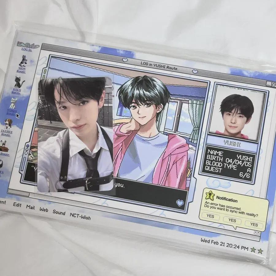 

NCT Пожелание Юши Набор фотографий для входа