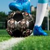 Vibrant Outlander Indoor Soccer Ball Colorful Machine Stitched PVC Size 5 Team Training Competition Ready Durable High-Bounce Cool Sports Gift